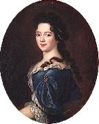 Pierre Mignard Portrait of Marie-Therese de Bourbon, princesse de Conti oil on canvas